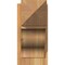 Ekena Millwork Funston Arts & Crafts Rough Sawn Outlooker, Western Red Cedar, 8"W x 16"D x 16"H OUT08X16X16FST03RWR - alternate 4